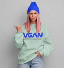 Load image into Gallery viewer, VGAN UNISEX SWEATSHIRT with TEXT
