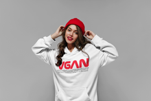 Load image into Gallery viewer, VGAN UNISEX PULLOVER HOODIE with TEXT