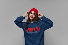 Load image into Gallery viewer, VGAN UNISEX PULLOVER HOODIE with TEXT