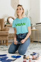 Load image into Gallery viewer, VGAN WOMXN TEE with TEXT
