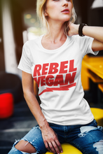 Load image into Gallery viewer, REBEL VEGAN - WOMXN TEE