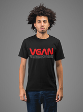 Load image into Gallery viewer, VGAN UNISEX TEE with TEXT