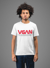 Load image into Gallery viewer, VGAN UNISEX TEE with TEXT