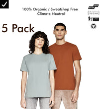 Load image into Gallery viewer, Pack of 5 Tees