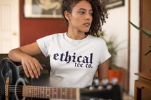Load image into Gallery viewer, Women's Ethical Tee Co. White Tee