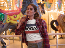 Load image into Gallery viewer, VEGAN LOOSE FIT CROP TEE