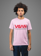 Load image into Gallery viewer, VGAN UNISEX TEE with TEXT
