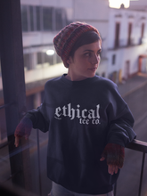 Load image into Gallery viewer, ONE4ONE - Ethical Tee Co. Black Sweatshirt
