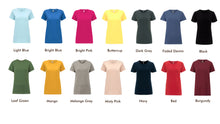 Load image into Gallery viewer, Women&#39;s Pack of 5 Tees - 14 colours available
