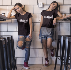 Women's Ethical Tee Co. Black Tee